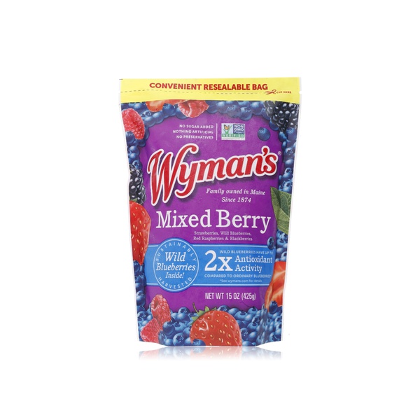 Wyman's Frozen Wild Mixed Berries 425G