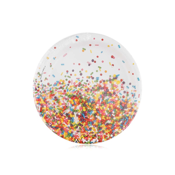 Creative Converting Luncheon Plate 7" Sprinkles x 8