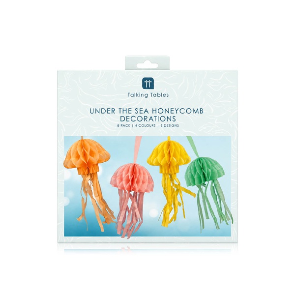 Talking Tables Under the Sea Honeycomb Decorations x 8