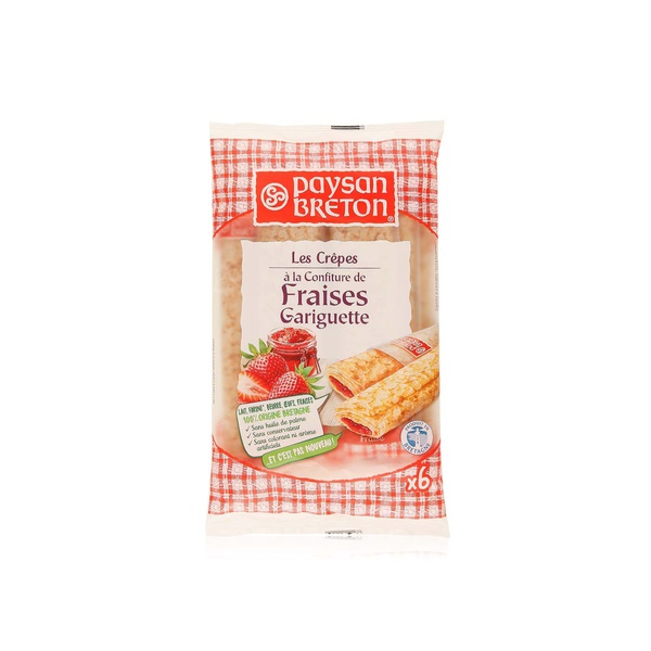 Buy Paysan Breton strawberry pancake 180g in UAE