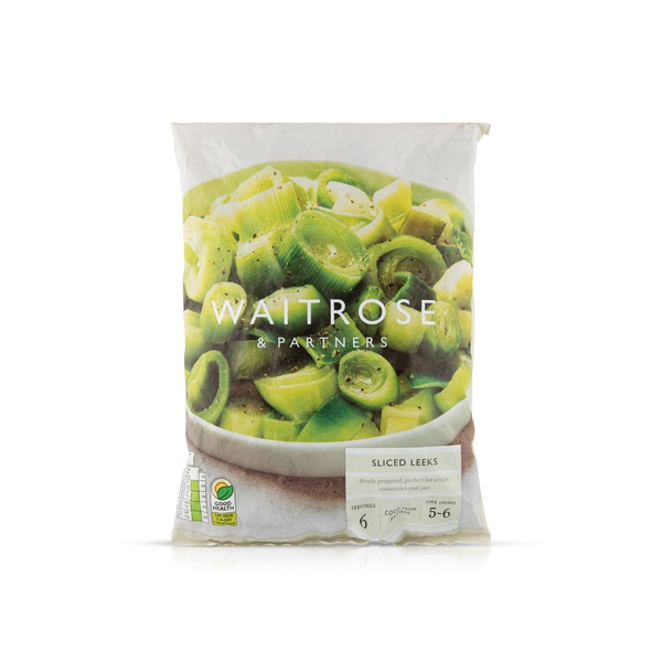 Waitrose Sliced Leeks 500g