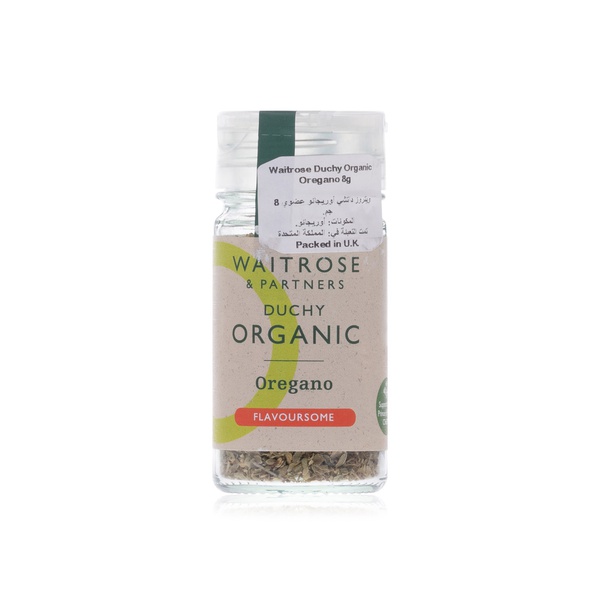 Waitrose Duchy Organic Oregano 8g