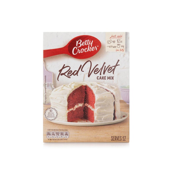 Betty Crocker red velvet cake mix 425g Spinneys UAE