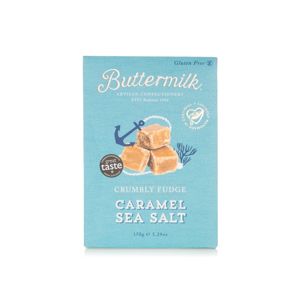Buy Buttermilk caramel sea salt fudge 150g in UAE