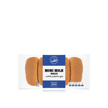Al Hatab Bakery Mini Milk Rolls 160g
