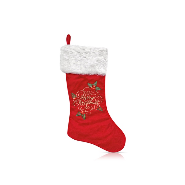 Christmas Magic Christmas Stocking Red 50cm