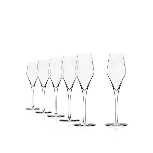 Stolzle Symphony Champagne Flute Glass 290ml x 6