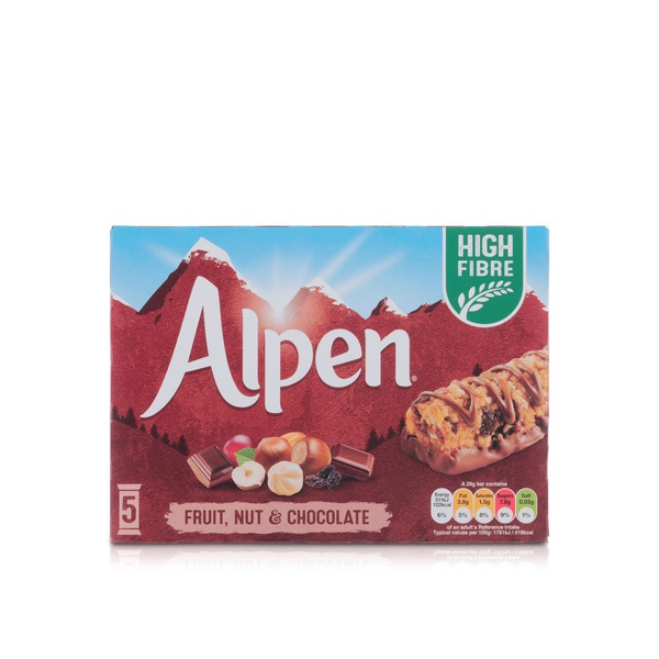 Alpen Cereal Bar Fruit and Nut with Milk Chocolate 29g