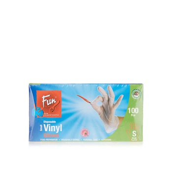 Fun Vinyl Gloves Small x 100
