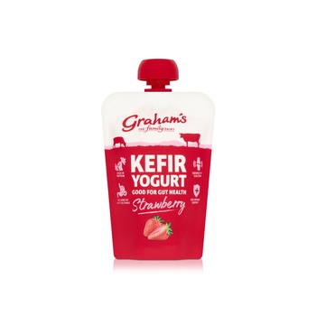 Graham's Strawberry Kefir Yogurt 150g