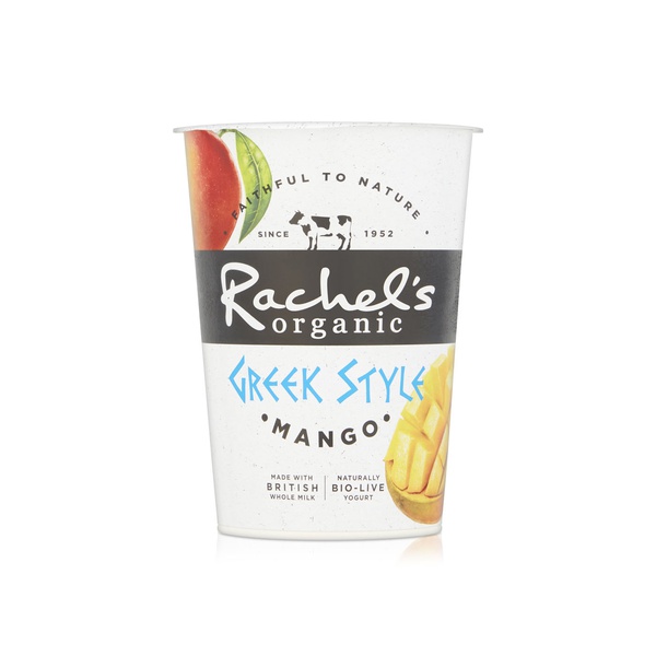 Rachel's Organic Greek Mango Bio Live Yogurt 450g