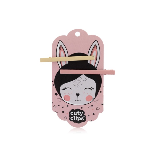 اشتري Snails cuty clips moon rabbit pink hair clips 2 pack في الامارات