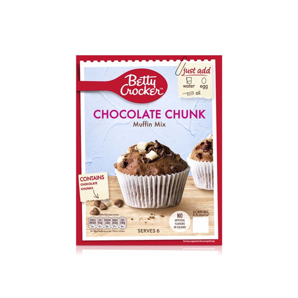 Betty Crocker Chocolate Chunk Muffin Mix 335g