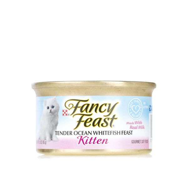 Buy Fancy Feast Kitten Ocean Whitefish 85g in UAE