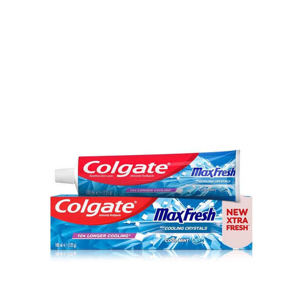 Colgate Max Fresh Cool Mint Toothpaste with Cooling Crystals 125g