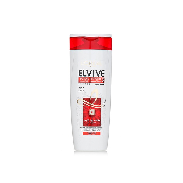 Buy LOreal Paris Elvive total repair 5 shampoo 400ml in UAE