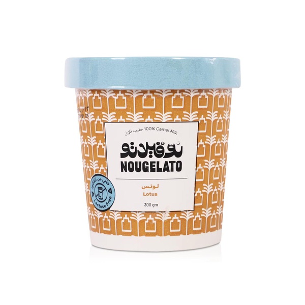 Nougelato Lotus Camel Milk Gelato 300g