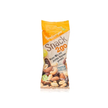 Seeberger Snack2go Roasted Nut & Raisin Mix 50g