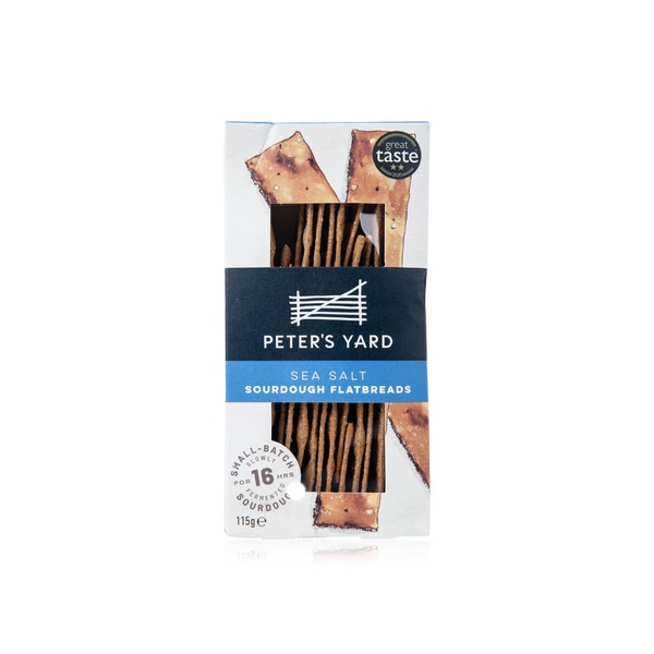 Peter Yard's Sea Salt Sourdough Flatbreads 115g