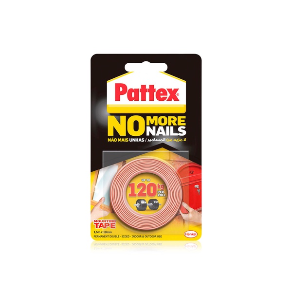 Pattex Mounting Tape 1.5mmx 19mm 120kg