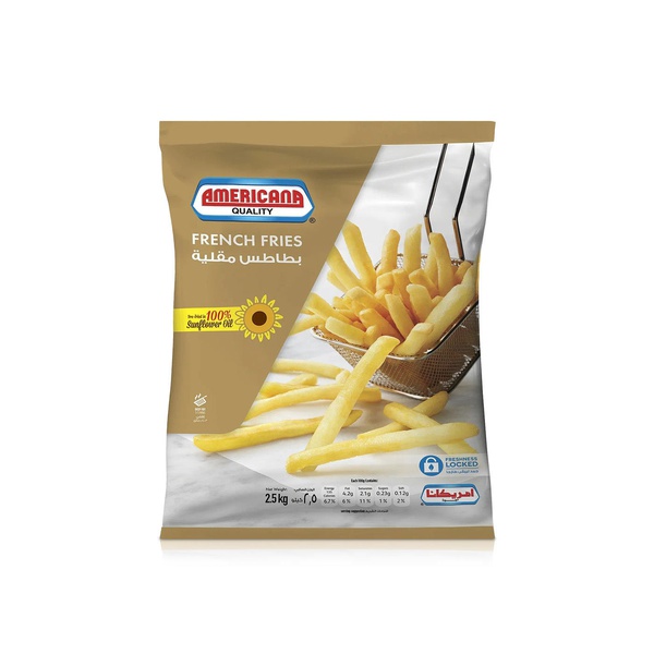 Americana Frozen French Fries 2.5kg