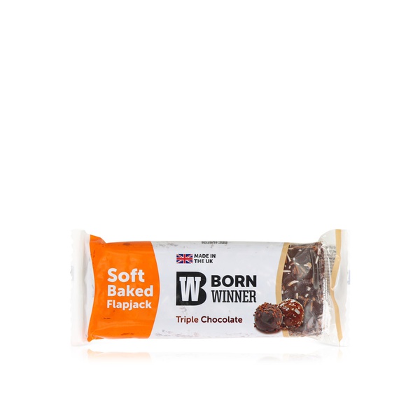 Born Winner Triple Chocolate Soft Baked Flapjack 100g