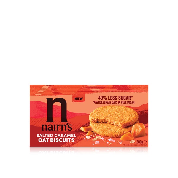Nairn's Salted Caramel Oat Biscuits (200gm)