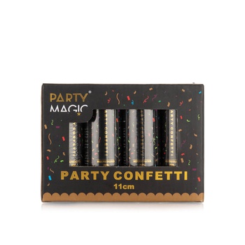 Party Magic Confetti Multicolour Foil 11cm x 8
