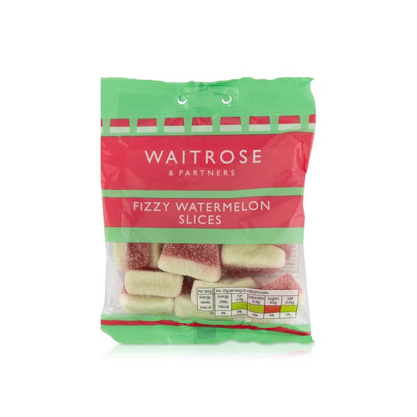 Waitrose Fizzy Watermelon Jelly Slices 65g