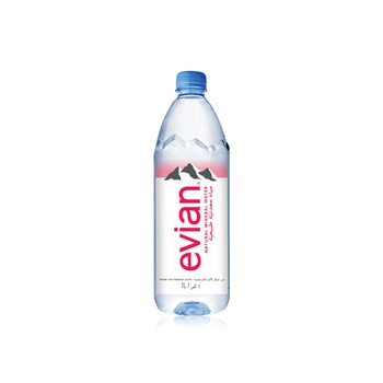 Evian Natural Mineral Water 1 litre