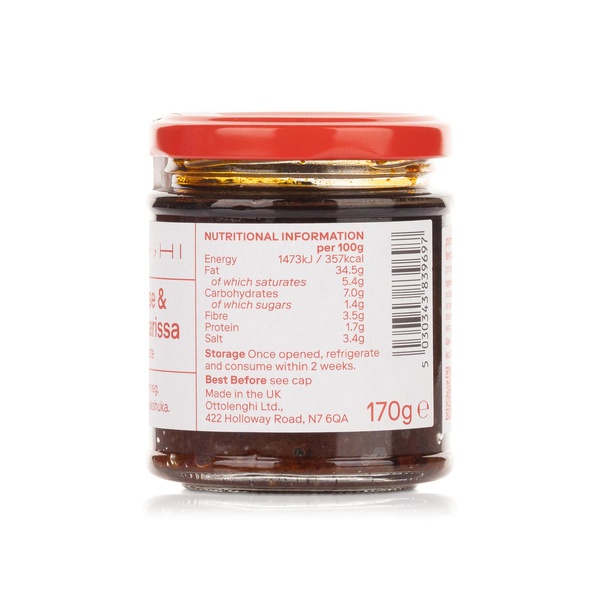 Ottolenghi Pomegranate Harissa Sweet and Tangy Aromatic Paste 170g