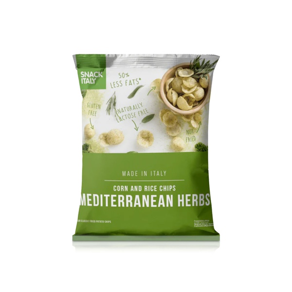 Snack Italy Mediterranean Corn and Rice Chips 70g