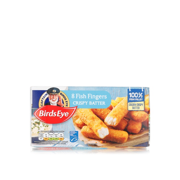 Buy Birds Eye crispy batter fish fingers 224g in UAE