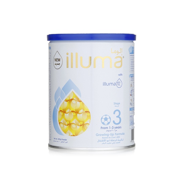 اشتري Illuma growing up infant formula stage 3 400g في الامارات