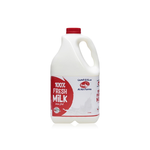 Al Ain Farms low fat milk 2ltr