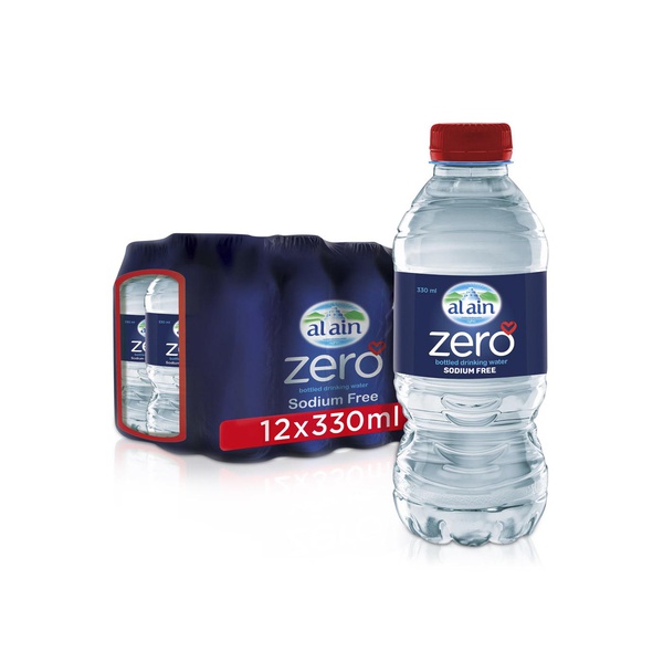 Al Ain Water Zero Sodium 330ml x 12