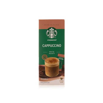 Starbucks White Cappuccino Coffee Mix 5 Pack 70g