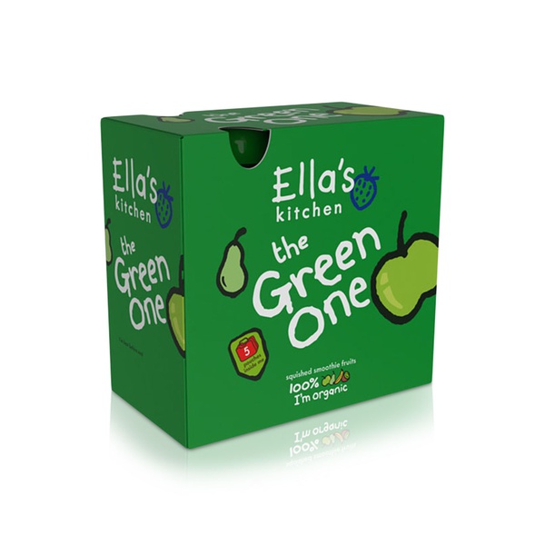 Buy Ellas Kitchen organic The Green One fruit smoothie 6+ months 450g in UAE