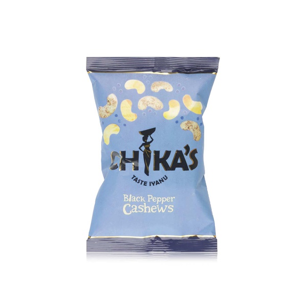 Buy Chikas sea salt & black pepper cashews 41g in UAE