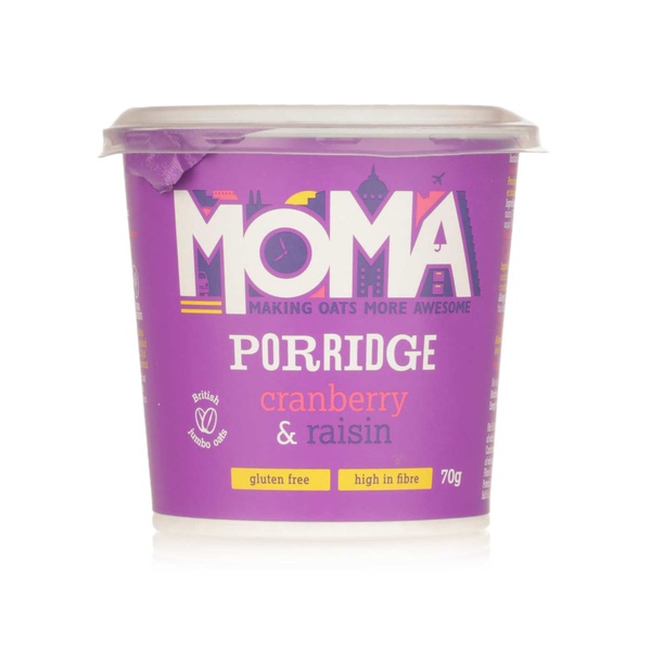 Moma porridge cranberry & raisin 70g Spinneys UAE