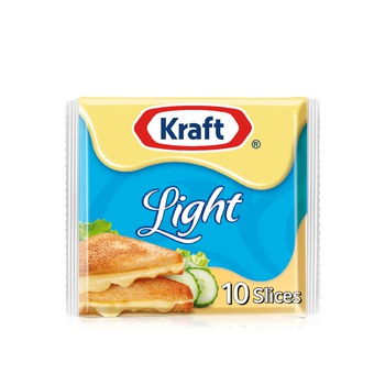 Kraft Light Cheese Slices 200g