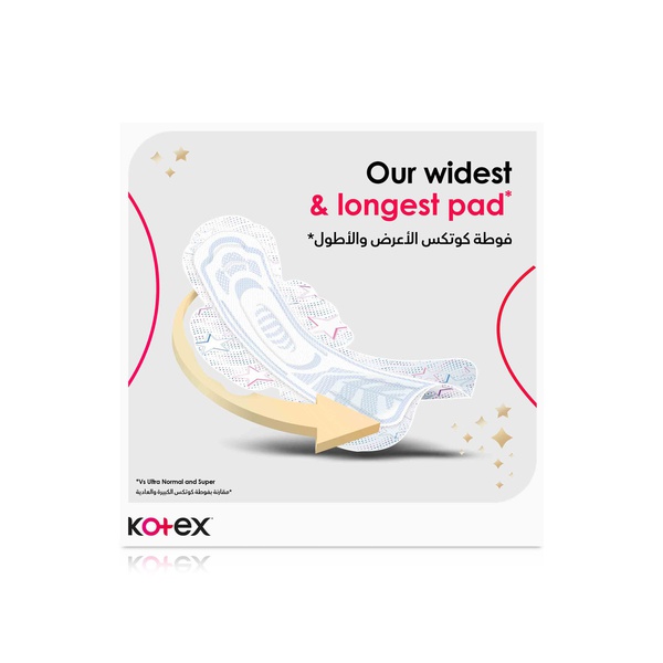 Kotex Overnight Ula Thin Pads with Wings 7s
