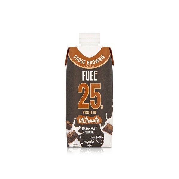 Fuel10k Fudge Brownie Ultimate Protein Breakfast Shake 330ml