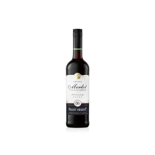 Night Orient Merlot Non-Alcoholic Drink 750ml