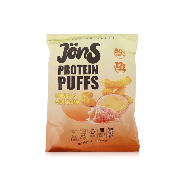 Jons Honey Mustard Protein Puffs 60g