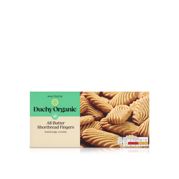 Waitrose Duchy Organic Shortbread Fingers 160g