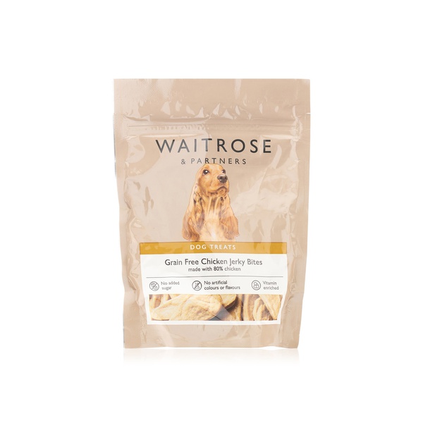 Waitrose Grain Free Jerky Bites 70g