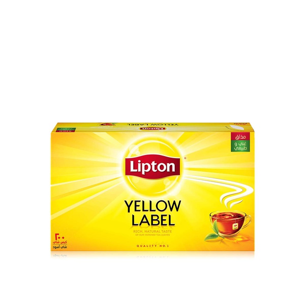 اشتري Lipton yellow label 200s 400g في الامارات