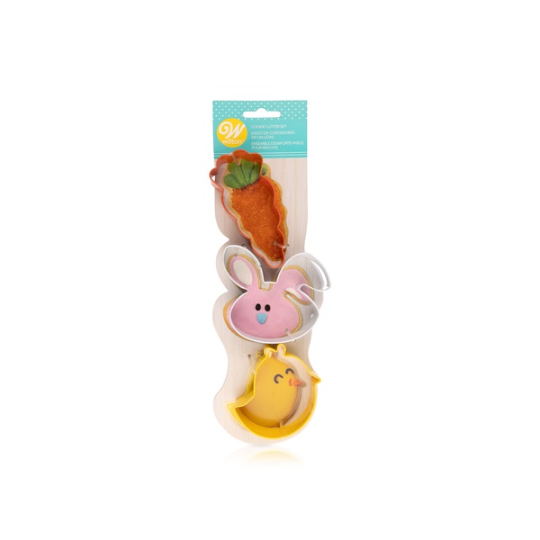Wilton Easter Cookie Cutter Whimsical 3s