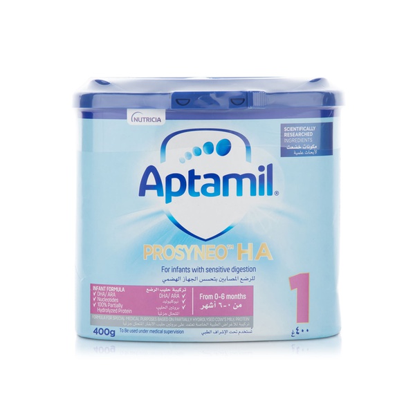 اشتري Aptamil prosyneo HA 1 sensitive digestion infant milk formula 0-6 months 400g في الامارات